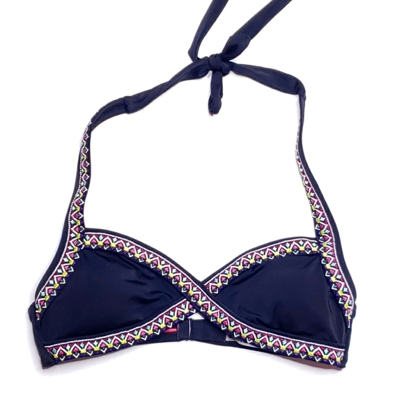 PINK Victoria's Secret Other - PINK Victoria's Secret halter bikini removeable pads top size Medium